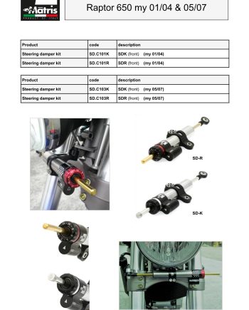 Raptor 650 01-07