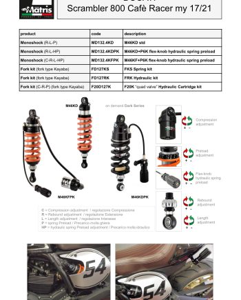 Scrambler 800 Cafe Racer 17-21