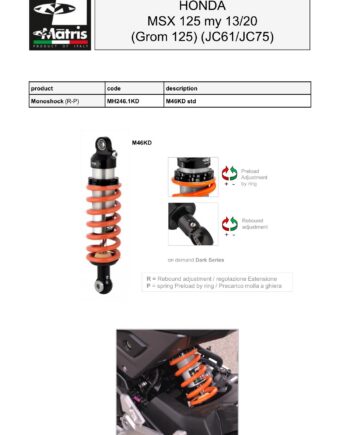 MSX 125 (Grom 125) 13-20