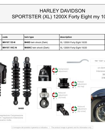 Sportster (XL) 1200X Forty Eight 10-20