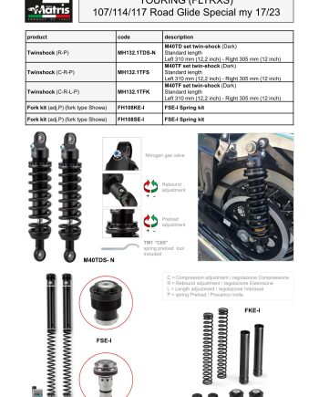 Touring (FLTRXS) 107-114-117 Road Glide Special (17-23)